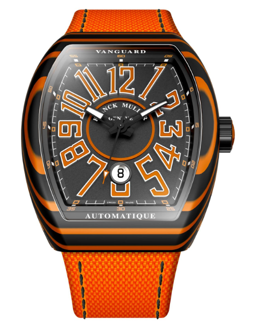 Franck Muller Vanguard Wave Replica Watch V41 SC DT WAVE GFNROR (NR) - Orange Franck Muller Vanguard Wave Replica Watch V41 SC DT WAVE GFNROR (NR) - Orange